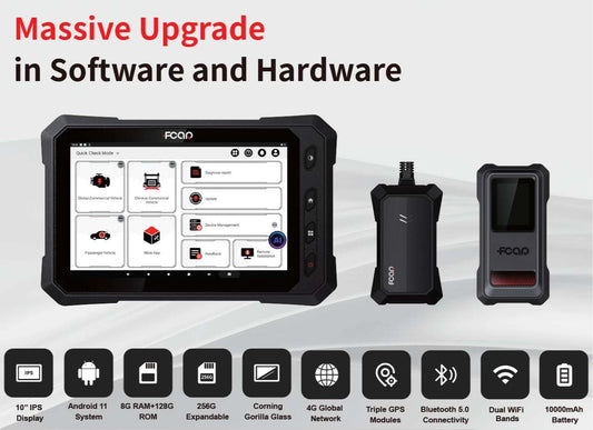 Diagnostic Scan Tool for Cars, Trucks, Buses & Ag Equipment | FCAR F9S