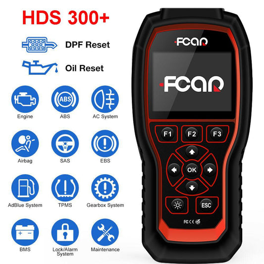 FCAR HDS300 | Advanced Functions | Heavy-Duty Truck Scan Tool and OBDII Scanner