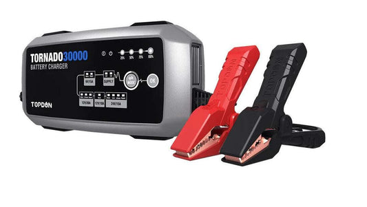 TOPDON T30A Battery Charger for 6V/12V/24V