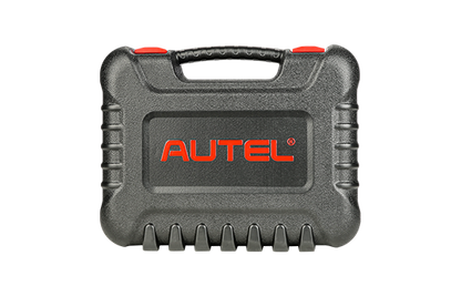 Hard plastic carry case with red AUTEL Logo for diagnostic scanner