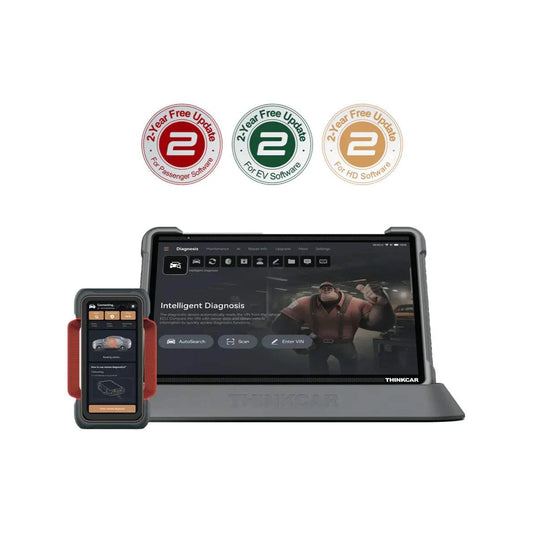 Passenger, HD & EV 14-Inch AI-Powered Diagnostic Scan Tool | ThinkTOOL Expert 399