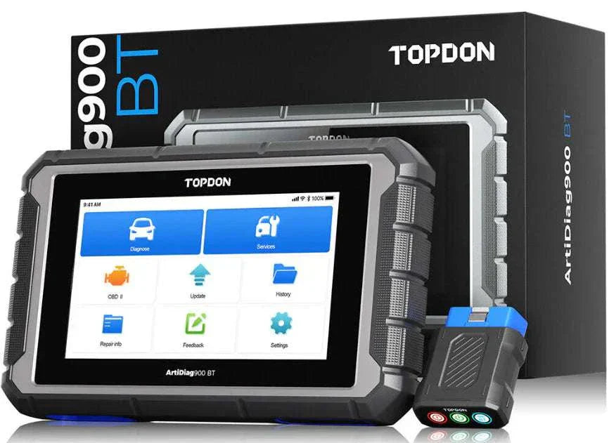 Lou Toft TOPDON ArtiDiag900BT Diagnostic Scan Tool | Bidirectional OBD2 Scanner