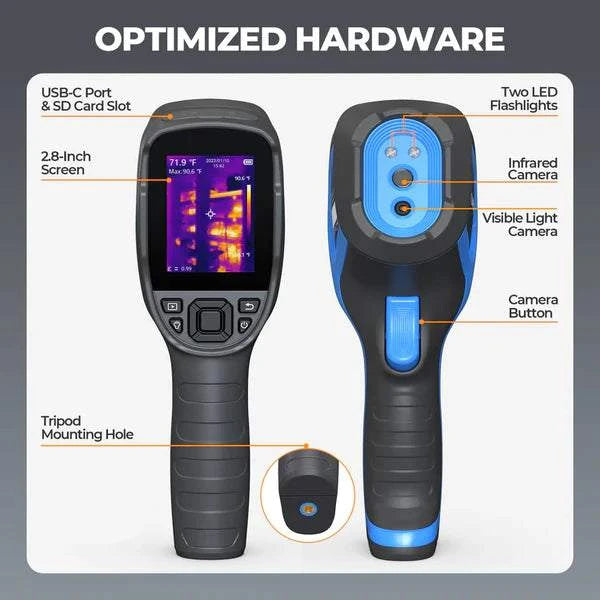 TOPDON TC005 Thermal Imaging Camera Advanced Hardware