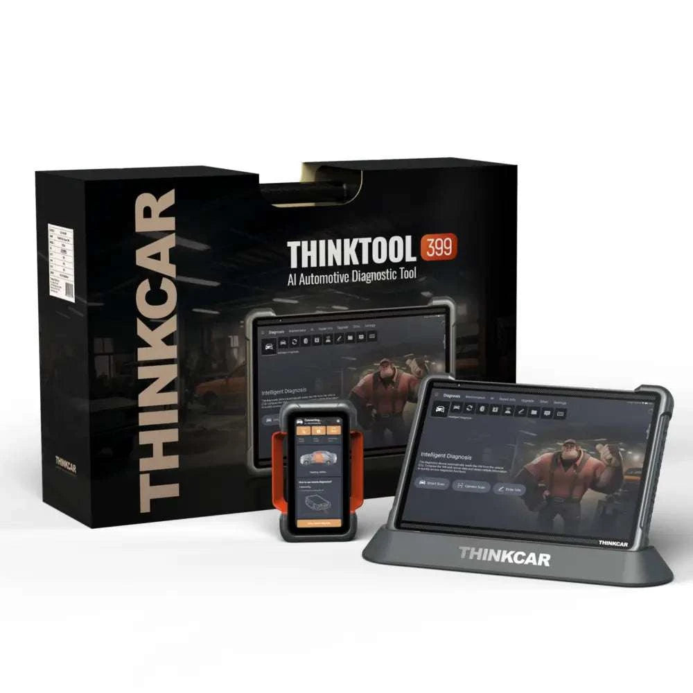 Passenger, HD & EV 14-Inch AI-Powered Diagnostic Scan Tool | ThinkTOOL Expert 399
